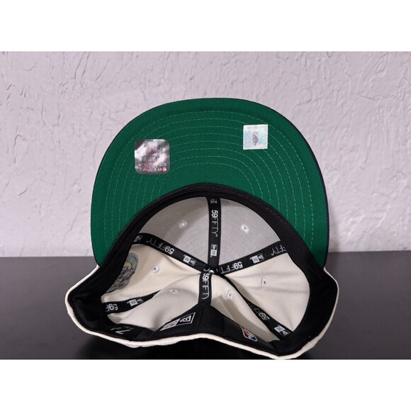7 1/4 Boston Celtics MyFitteds Necco Cascading Shamrock Fitted Hat Mens New Era - Picture 6 of 7